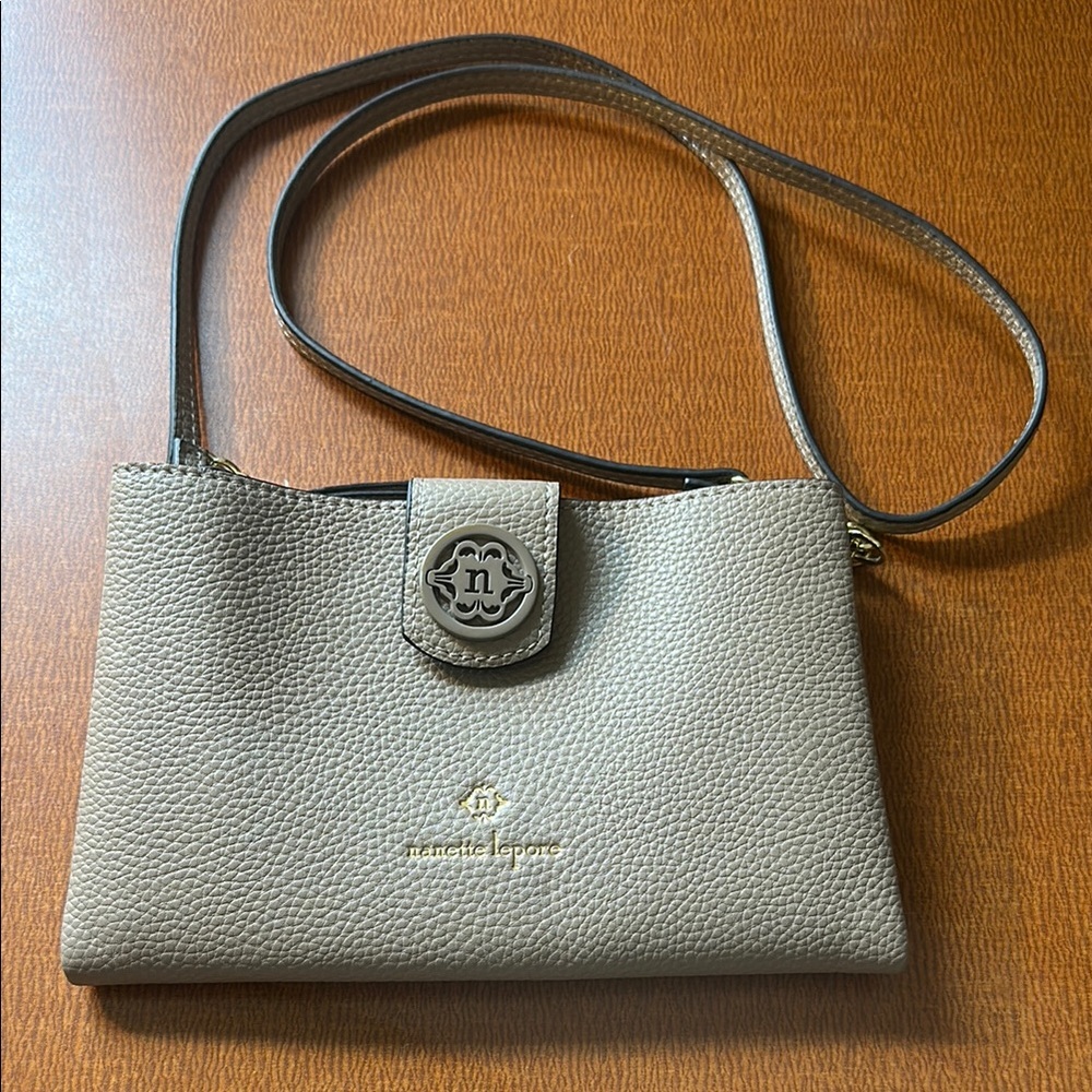 Nannette Tan Crossbody Bag with Structured‎ Design